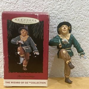 Vintage 1994 Hallmark Keepsake Wizard Of OZ Scarecrow Ornament